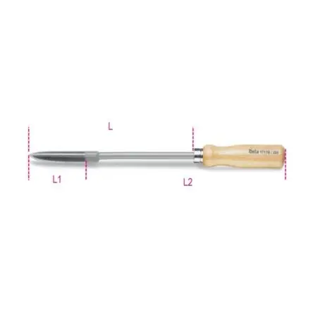 Produktfoto 1 von BETA Flachstift, Stahl, 1 Stück