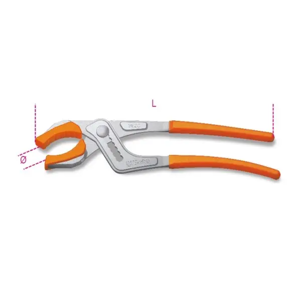 Produktfoto 1 von BETA Schraubenschlüssel Rollgabelschlüssel, Thermoplast Griff, Backenweite 25 to 65 mm, / Länge 260 mm