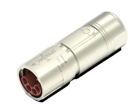 Produktfoto 1 von TE Connectivity Speedtec 723 23 Standard Rundsteckverbinder Stecker 11-polig Stecker 30A Kabel IP67