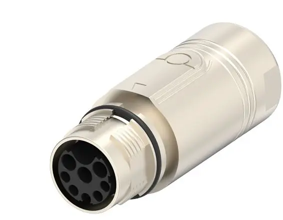 Produktfoto 1 von TE Connectivity Speedtec 917 17 Standard Rundsteckverbinder Stecker 9-polig Stecker 14A Kabel IP40