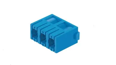 Produktfoto 1 von HARTING Han-Modular Modul für robusten Stromversorgungsstecker Stecker/Buchse, 3-polig, Steckverbindermodul für