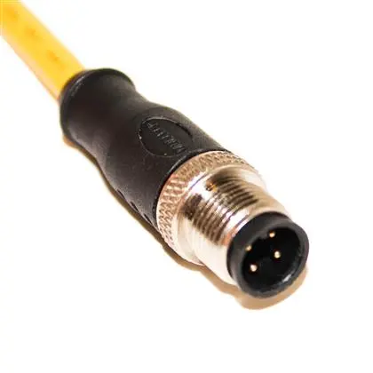 Produktfoto 1 von Mueller Electric C4-A05, 4-polig Sensor-Betätigungselementkabel, M12 Stecker / Nicht abgeschlossen, Länge 5 m