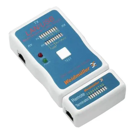 Produktfoto 1 von Weidmüller Durchgangsprüfer Balkendiagramm-Anzeige Akustischer Alarm Batterie 174 g