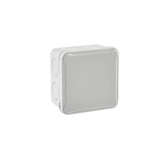 Produktfoto 1 von HellermannTyton Kunststoff Abzweigdose RAL 7035 IP54 Breite 52 mm Höhe 89 mm Länge 89 mm