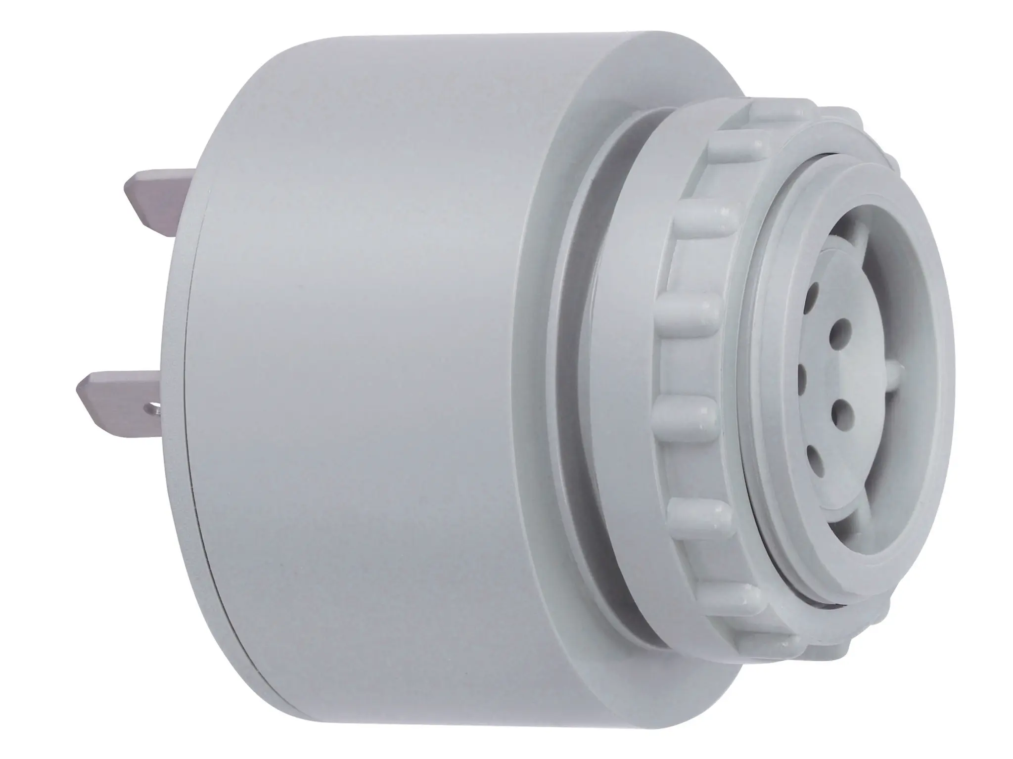 Produktfoto 1 von Werma 119 Akustischer Warnmelder IP30 48 V 2-Ton 90dB Grau, Ø 43 mm