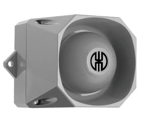 Produktfoto 1 von Werma 139 Elektronischer Signalgeber IP65 9 → 60 V 32-Ton 105dB Grau