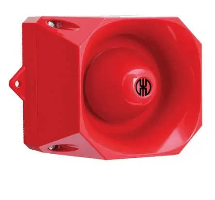 Produktfoto 1 von Werma Multi-t.sounder WM 32 tne 115-230VAC Elektronischer Signalgeber Wand IP66 230V ac 32-Ton 110 dB @ 1m, Rot AC