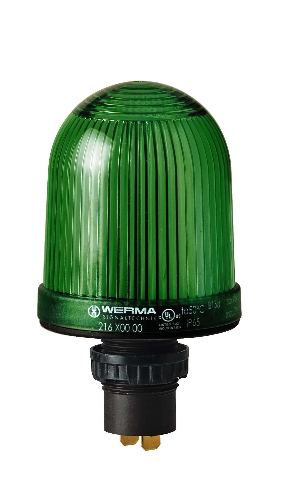 Produktfoto 1 von Werma 216 Glühlampe, Dauer Signalleuchte Grün, 48 V