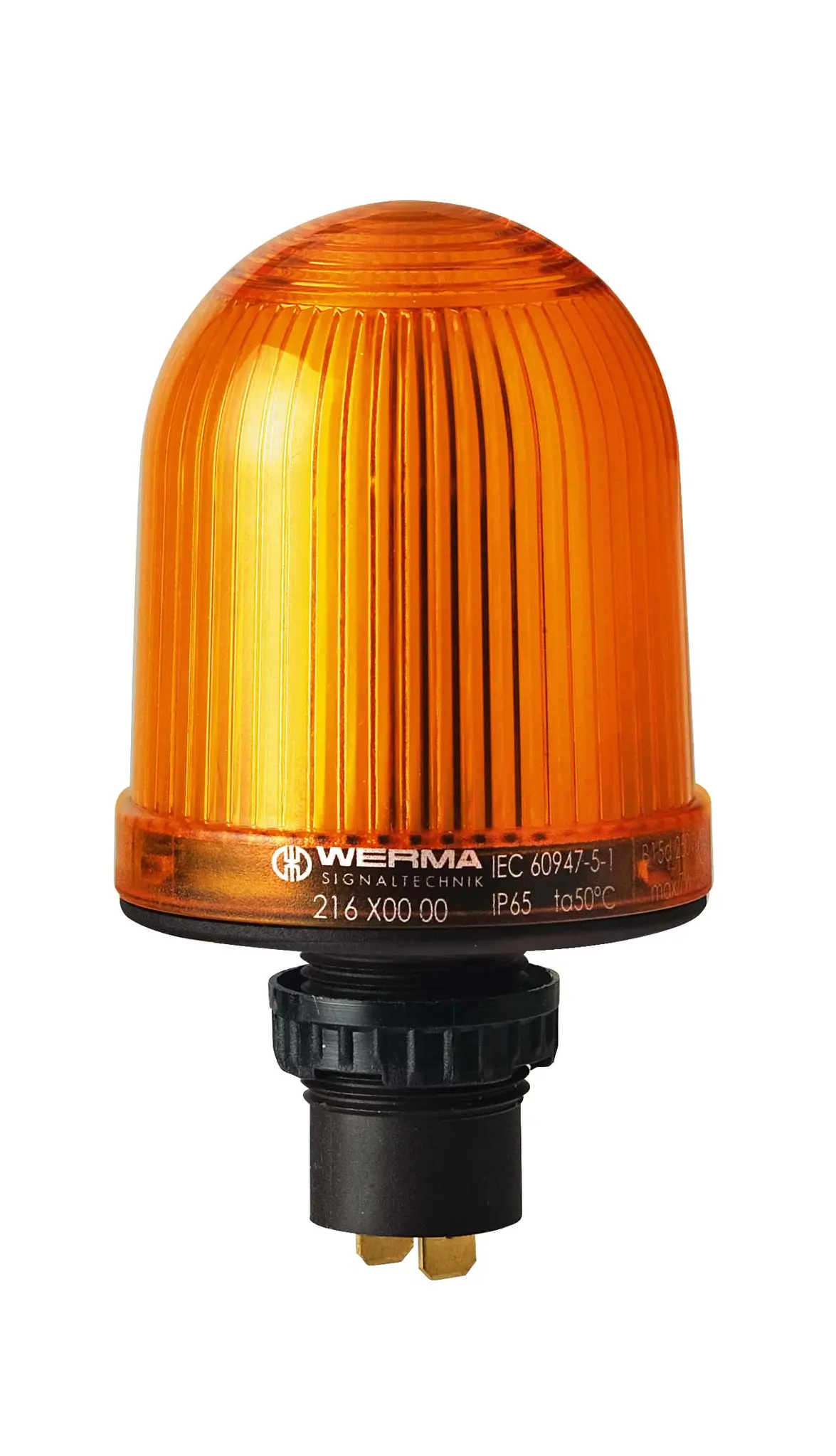 Produktfoto 1 von Werma 216 Glühlampe, Dauer Signalleuchte Gelb, 48 V