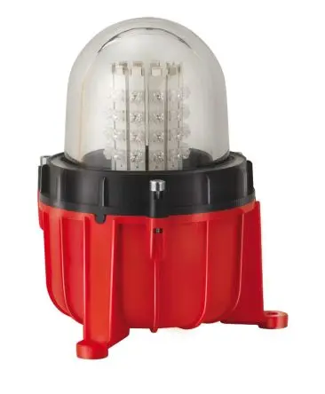 Produktfoto 1 von Werma 281 LED Dauerbetrieb Lichtmodul 50V Rot Oberfläche, Ø 165 mm x 205 mm IP66, IP68