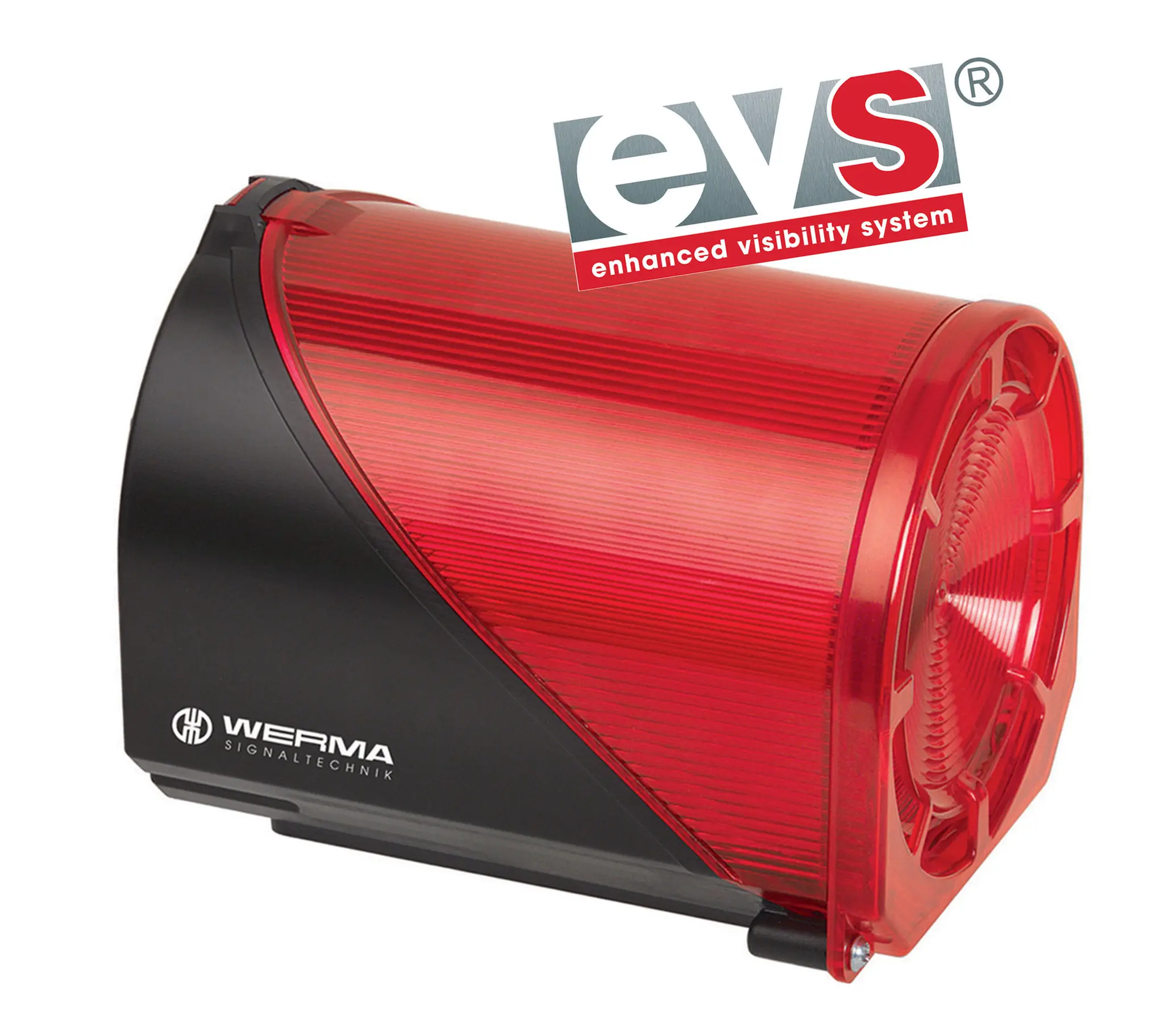 Produktfoto 1 von Werma 444 LED, EVS-Licht Alarm-Leuchtmelder Rot, 230 V