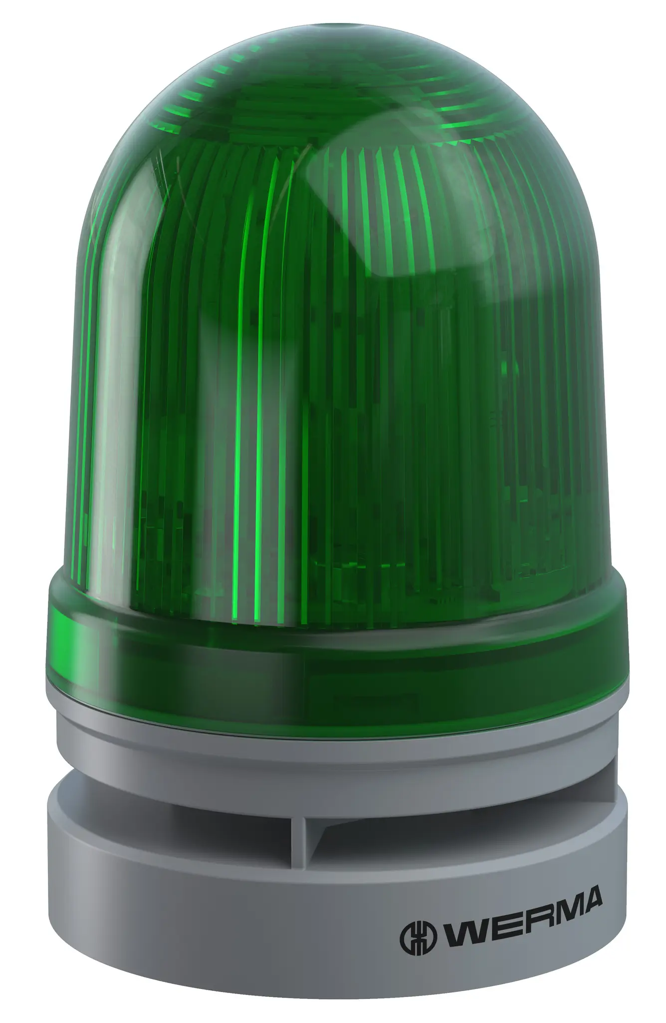 Produktfoto 1 von Werma 461 Xenon Blink-Licht Alarm-Leuchtmelder Grün, 12 V
