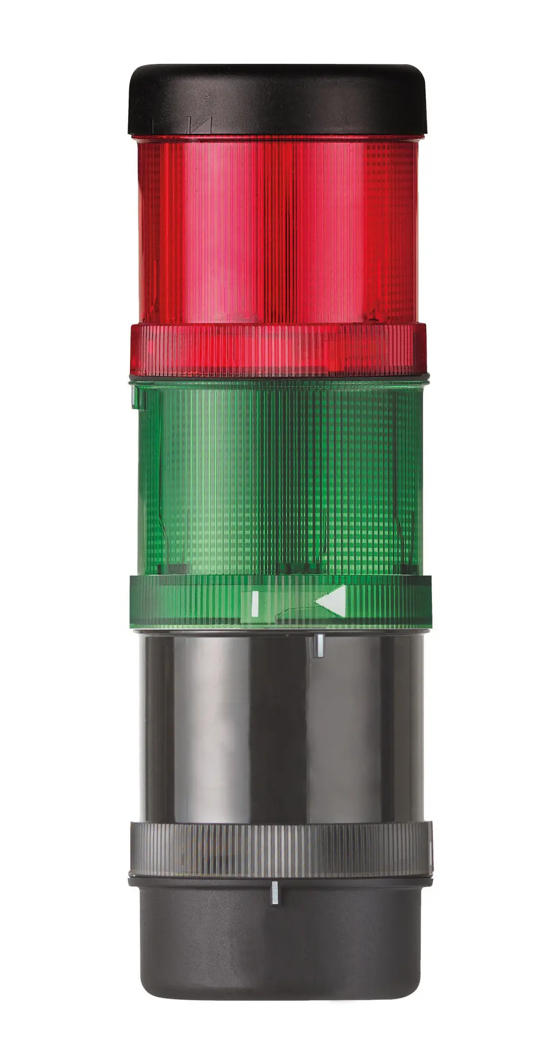 Produktfoto 1 von Werma SignalSet LED und Leuchten-Set 2-stufig Linse Rot/Grün LED Rot/Grün +