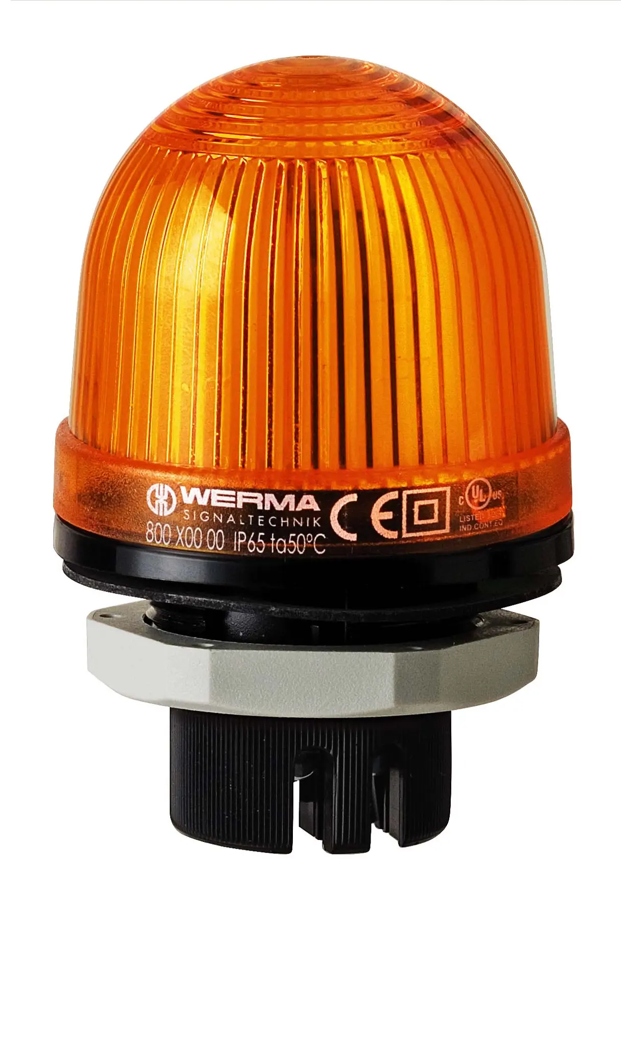 Werma 802 Xenon Blinkend Signalleuchte Gelb, 230 V