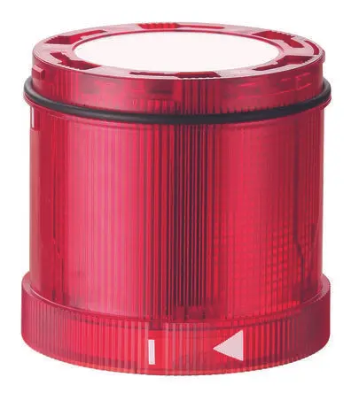 Produktfoto 1 von Werma KS72 LED Blitzlichtelement Filament/Warnsummer-Licht 24V Rot DC IP65, 70 mm x 66 mm