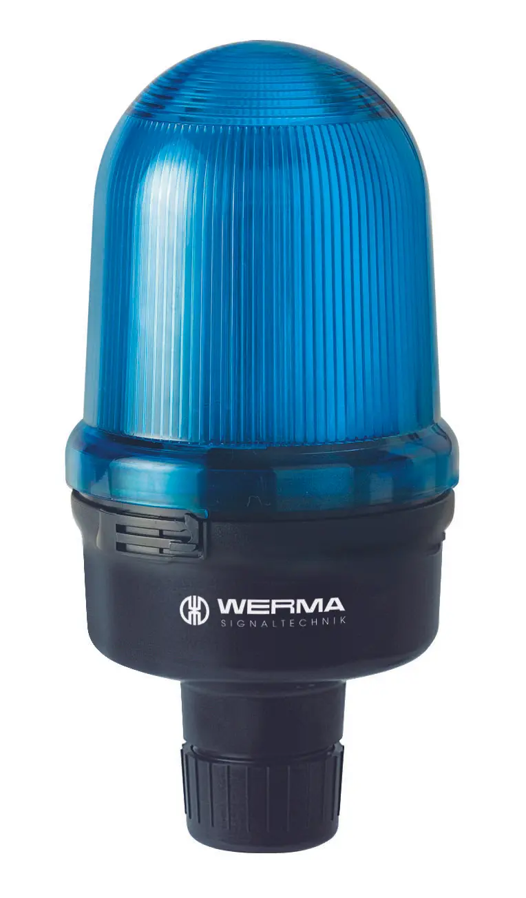 Produktfoto 1 von Werma 826 Glühlampe, Dauer Signalleuchte Blau, 12 → 230 V