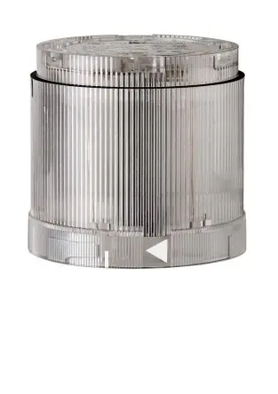 Produktfoto 1 von Werma KS70 Xenon Blitzlichtelement Filament/Warnsummer-Licht 24V Klar DC IP54, 70 mm x 66 mm