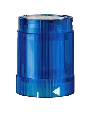 Produktfoto 1 von Werma KS50 Glühlampe Blitzlichtelement Dauerbetrieb-Licht 230V Blau Wechselstrom/Gleichstrom IP65