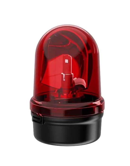 Werma 885 LED Rundum Signalleuchte Rot, 24 V, Ø 98mm x 151mm