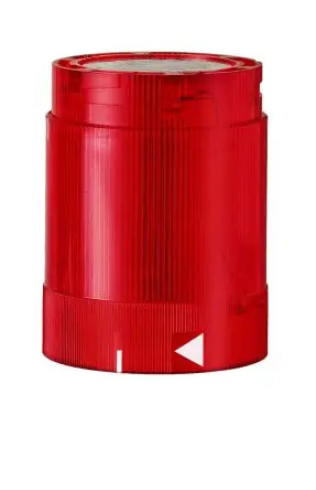 Produktfoto 1 von Werma KS50 LED Blitzlichtelement Blinkend-Licht 115V Rot AC IP54, 70 mm x 66 mm