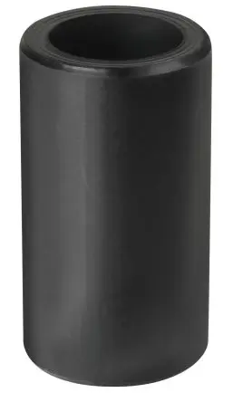 Produktfoto 1 von Werma Stützrohr Schwarz, 25 mm x 46 mm