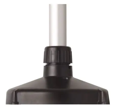 Produktfoto 1 von Werma Adapter Schwarz, für Serie 431, Adapter, Mehrton-Signalgeber 432, LED