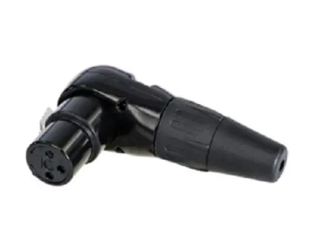 Produktfoto 1 von Re-An Products Gerade 3-polig Kabel Buchse Silber Schwarz XLR-Steckverbinder