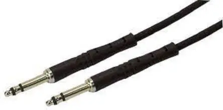 Produktfoto 1 von Re-An Products Hilfskabel, 4.4,4 mm TT Bantam-Jack / 4.4,4 mm TT Bantam-Jack L. 24 Zoll Schwarz