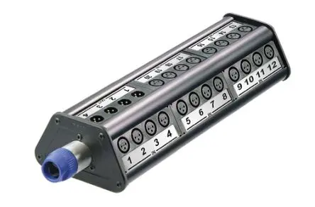 Produktfoto 1 von Re-An Products 3-polig Panel Schwarz XLR-Steckverbinder, 0.5kV
