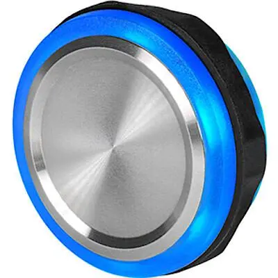 Produktfoto 1 von Schurter MSS Druckschalter Blau Rastend Panel Ø 19 mm, SPST LA / 100mA 60 V dc, IP67
