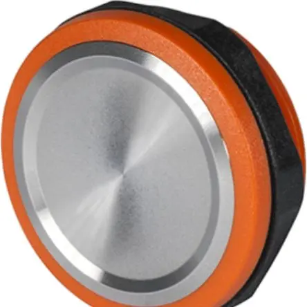 Produktfoto 1 von Schurter MSS Druckschalter Mehrfarbig Rastend Panel Ø 19 mm, SPST LA / 100mA 60 V dc, IP67