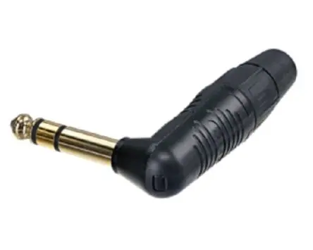 Re-An Products Jack 1/4 in gewinkelt Kabel Stecker Stereo
