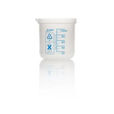 Produktfoto 1 von RS PRO Polypropylen Messbecher, Ø 62 mm / 100ml