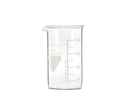 Produktfoto 1 von RS PRO Borosilikatglas Messbecher, Ø 54 mm / 150ml