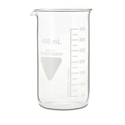 Produktfoto 1 von RS PRO Borosilikatglas Messbecher, Ø 70 mm / 400ml