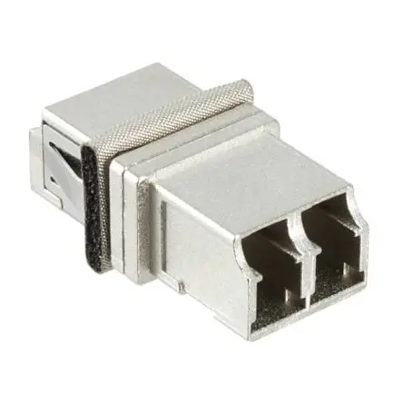 Molex LWL-Adapter, LC, Multimodus, Duplex, Silber