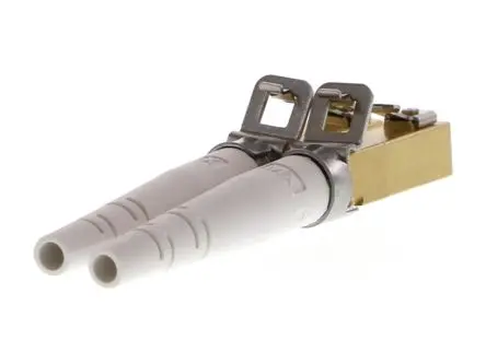 Produktfoto 1 von Molex 106397 LWL-Steckverbinder, LC, Multimodus, Duplex, Multimodus, 127 μm, Keramik-PC, Weiß