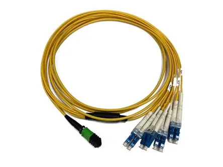 Produktfoto 1 von Molex 88536 LWL-Kabel 5 m, Polymer Gelb PC, MPO LC