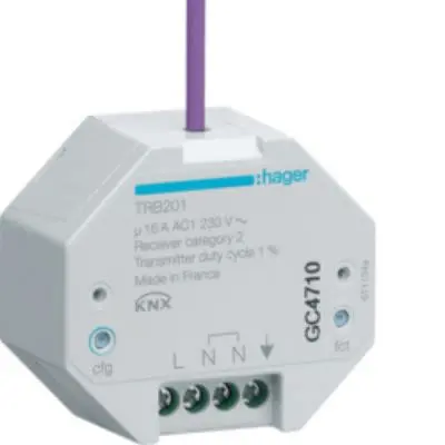 Produktfoto 1 von Hager tebis DIN-Schienen Netzteil DIN-Hutschiene 230V ac AC / 16 A 230V ac 3 VA