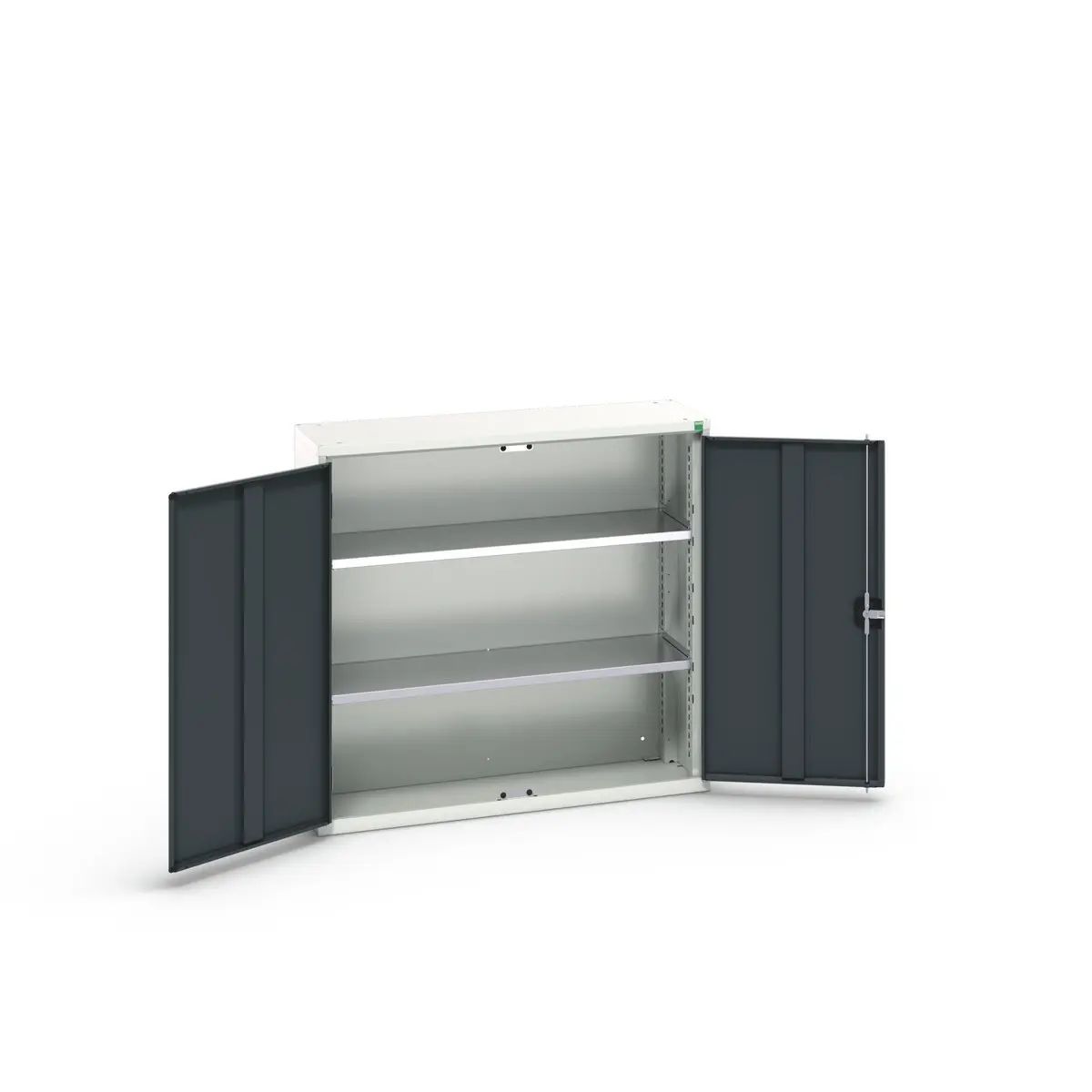 Produktfoto 1 von Bott Schrank Typ Schrank mit Ablage Freistehend 2 Tür/en 2 Regal/e 350 mm 1050 mm Ja 350 mm Stahl
