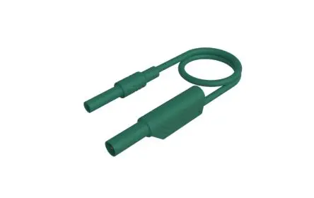Produktfoto 1 von Hirschmann Test & Measurement Messleitung 32A Stecker, Grün Polyvinylchlorid-isoliert 1 m, 1000V