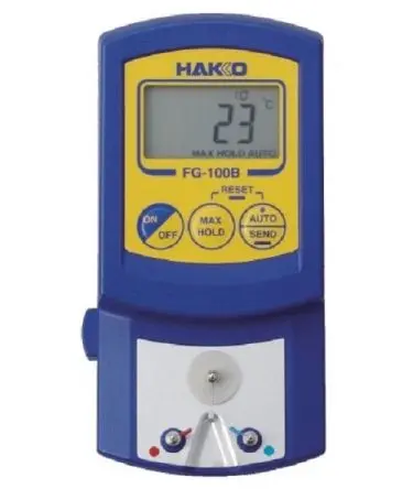 Produktfoto 1 von Hakko Digital Multifunktionsthermometer, Lötkolben bis 700 °C, Messelement Typ K
