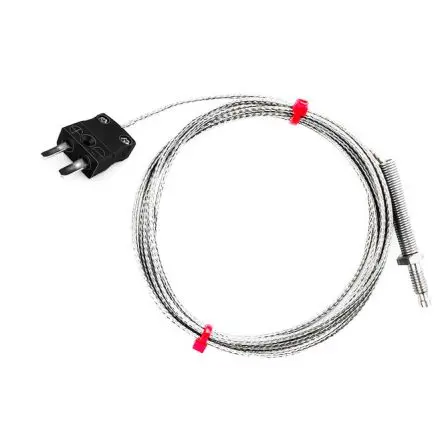Produktfoto 1 von RS PRO Edelstahl Düsen-Thermoelement Typ Typ J, Ø 6 mm x 2 m 0 °C → 350 °C
