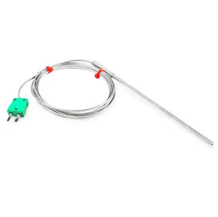 Produktfoto 1 von RS PRO Edelstahl Hochleistungsthermoelement Typ K, Ø 4.5 mm x 150 mm -60 °C → 350 °C