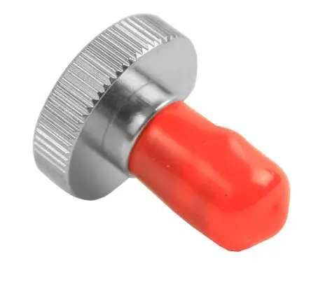 Produktfoto 1 von Tempo LWL-Adapter, ST, Multimodus, Simplex, 2.5 mm, Kabel ø 3 mm, Rot, Silber