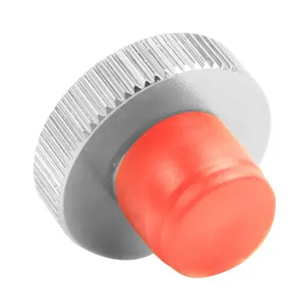 Produktfoto 1 von Tempo LWL-Adapter, FC, Multimodus, Simplex, 2.5 mm, Kabel ø 3 mm, Rot, Silber