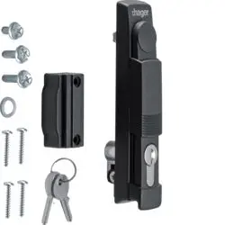 Produktfoto 1 von Hager Schwarz Sperrgriff, Stahl