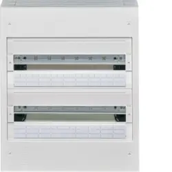 Produktfoto 1 von Hager Polystyrol Wandanschlusskasten Hellgrau IP30, HxBxT 475 mm, 400 mm x 146 mm