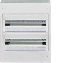 Produktfoto 1 von Hager Polystyrol Wandanschlusskasten Hellgrau IP30, HxBxT 475 mm, 400 mm x 146 mm