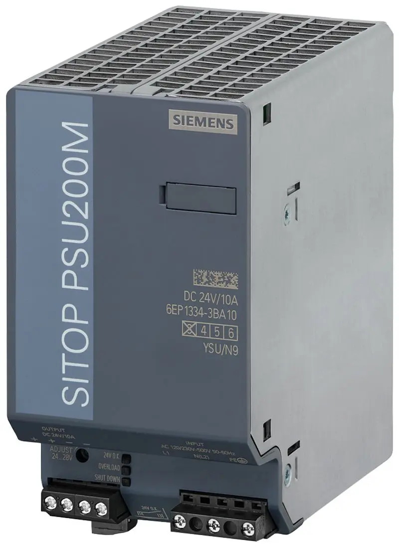 Produktfoto 1 von Siemens 6AG13 DIN-Schienen Netzteil Getaktet 24V dc / 10A 240W 500V ac